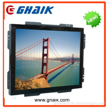 19" Open Frame LCD Display with Touch Screen, 1280X1024 Resolution